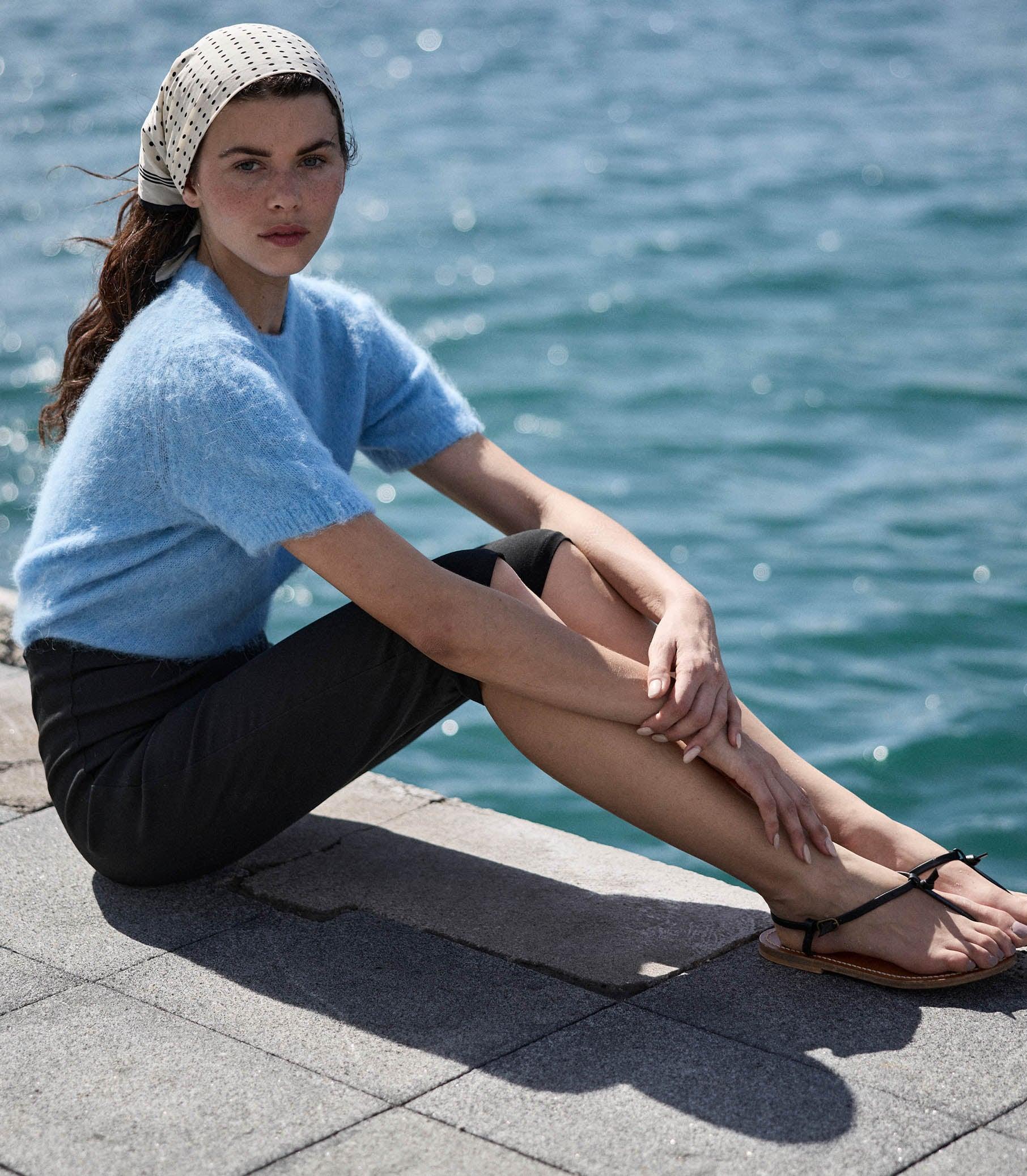 HEARST SWEATER -- SEASHORE BLUE Product Image