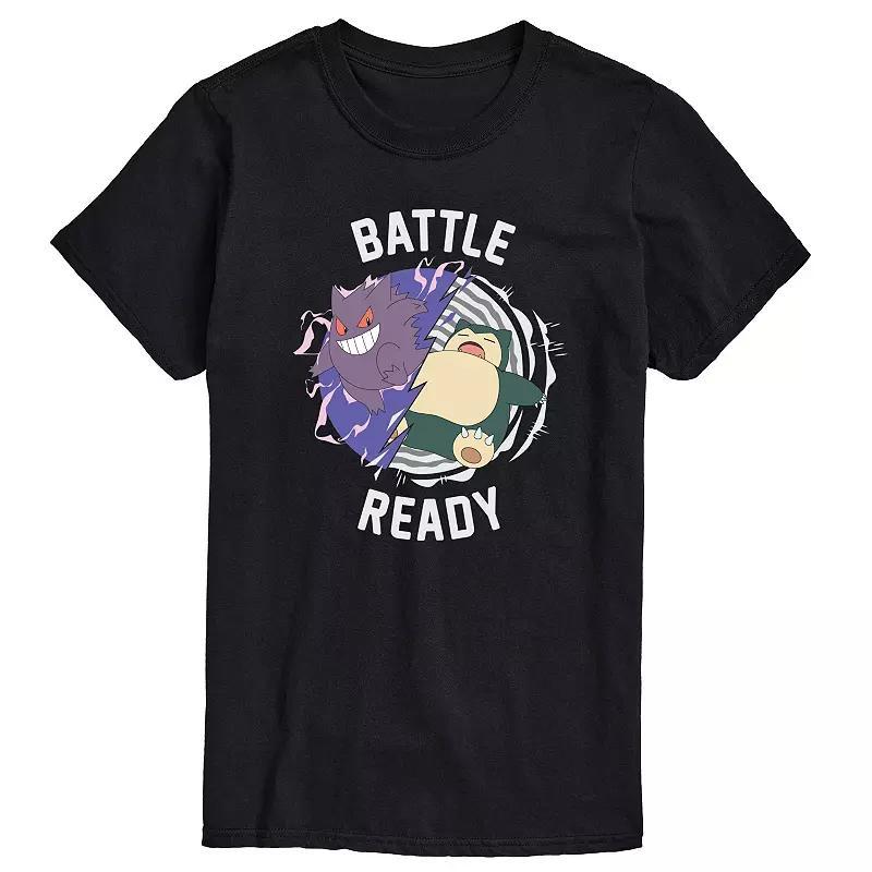 Big & Tall Pokemon Snorlax Battle Ready Graphic Tee, Mens Product Image