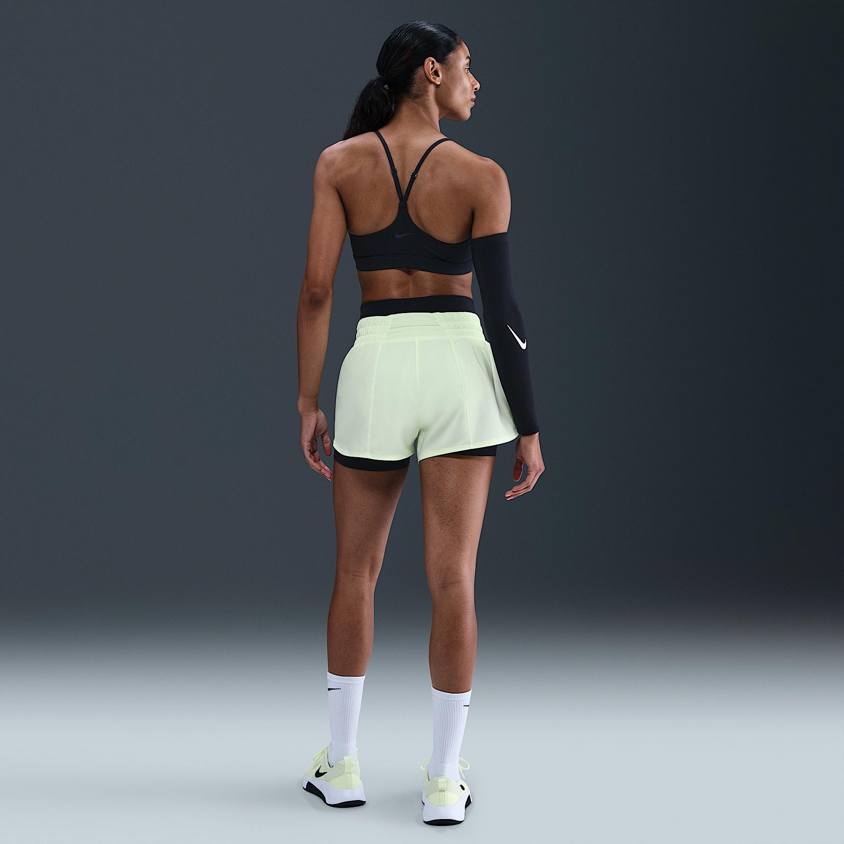Nike Women's Indy Light Support Padded Floral Sports Bra Product Image