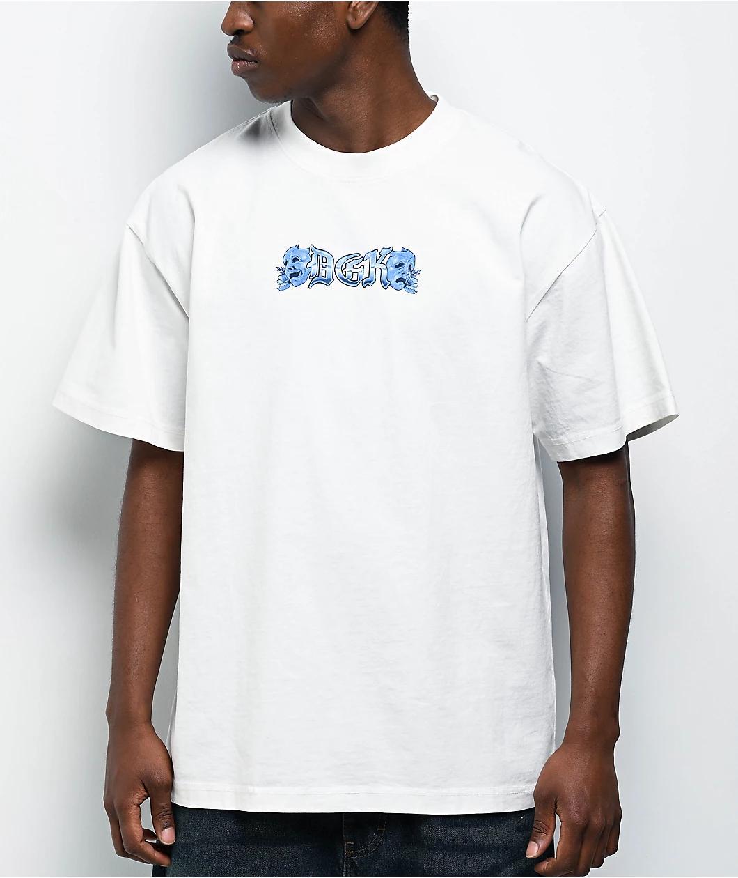 DGK Wired Heavyweight White T-Shirt Product Image