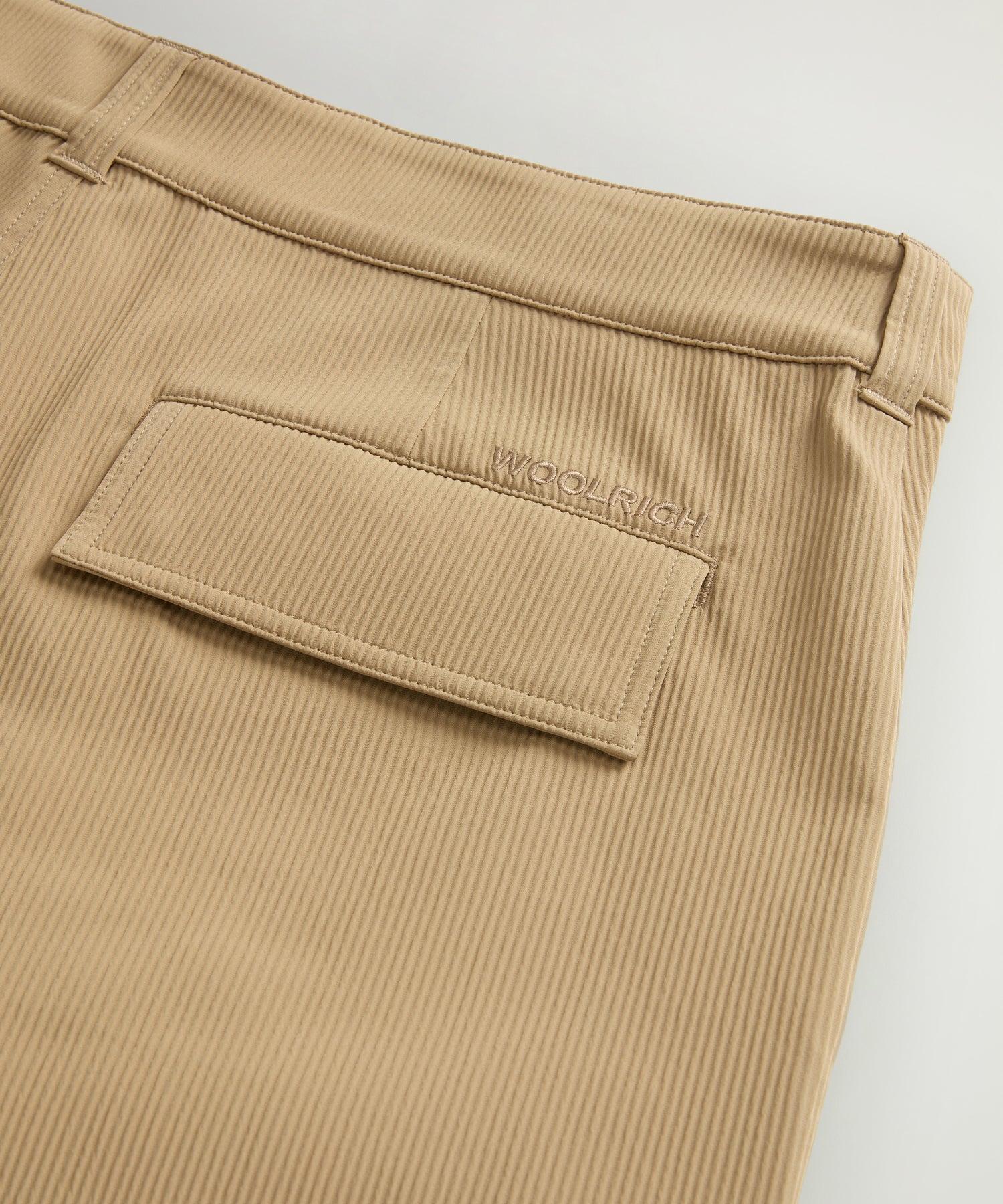 Todd Snyder x Woolrich Tech Cord Camp Short in Beige Product Image