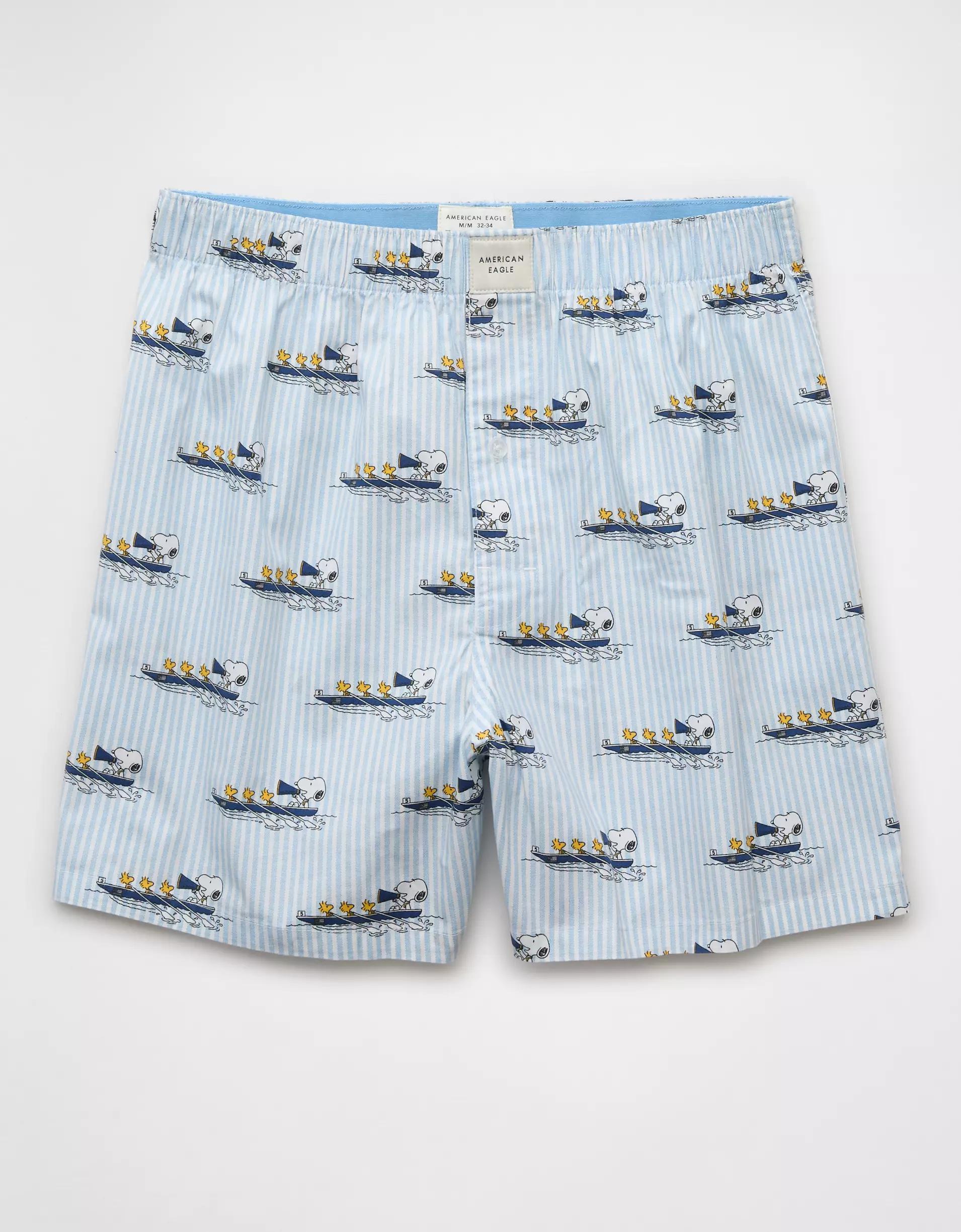 AEO Men's Snoopy Boat Stretch Boxer Short Product Image