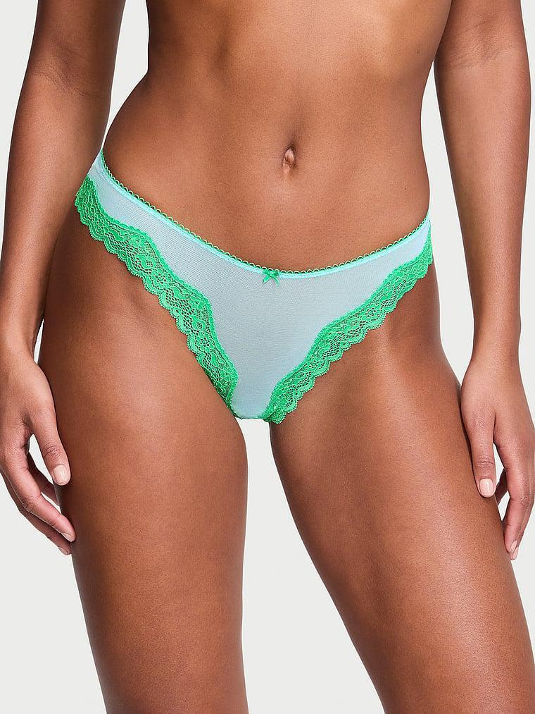 Tease Lace-Trim Unlined Demi Bra Product Image