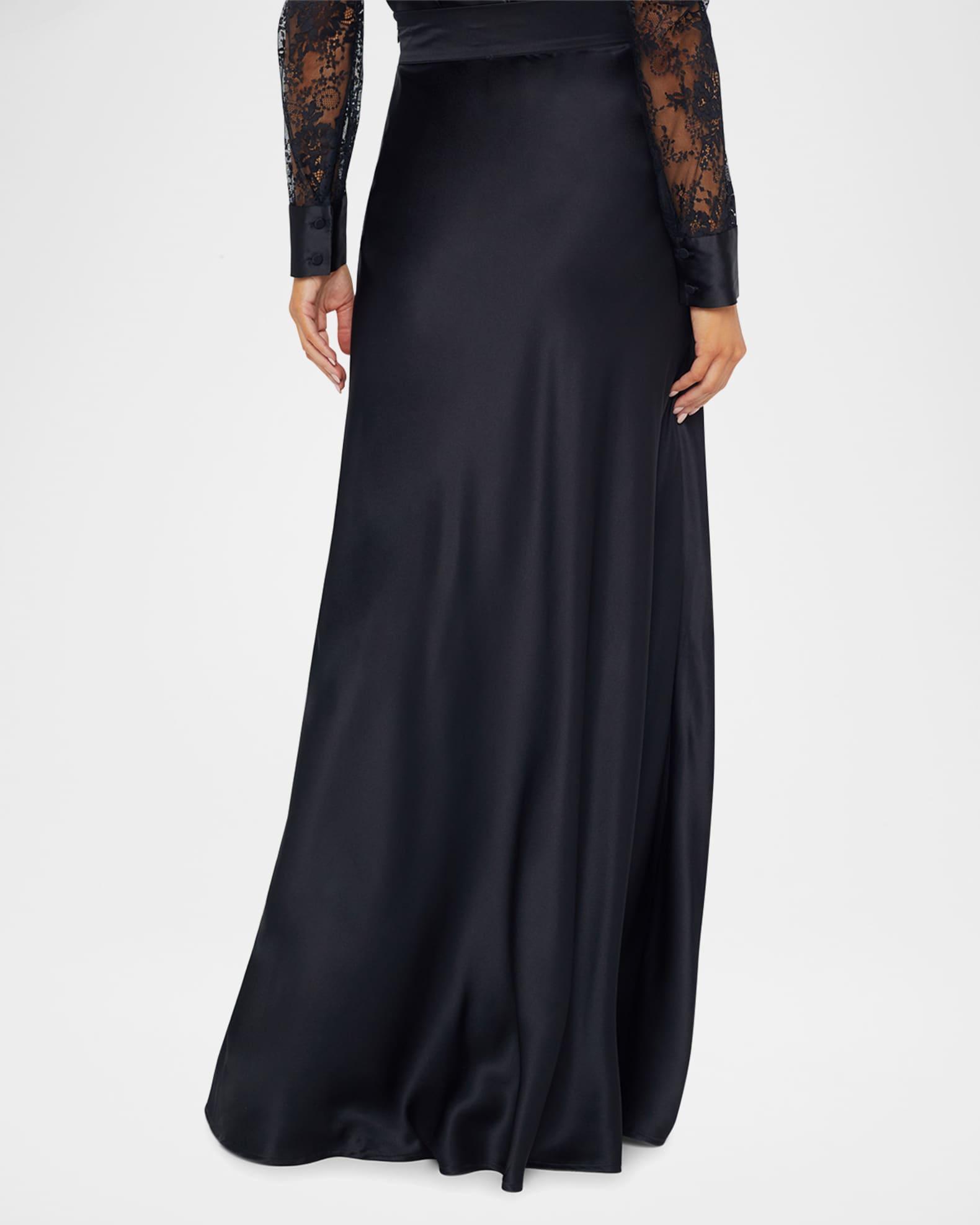 Ryker Silk Maxi Skirt  Product Image