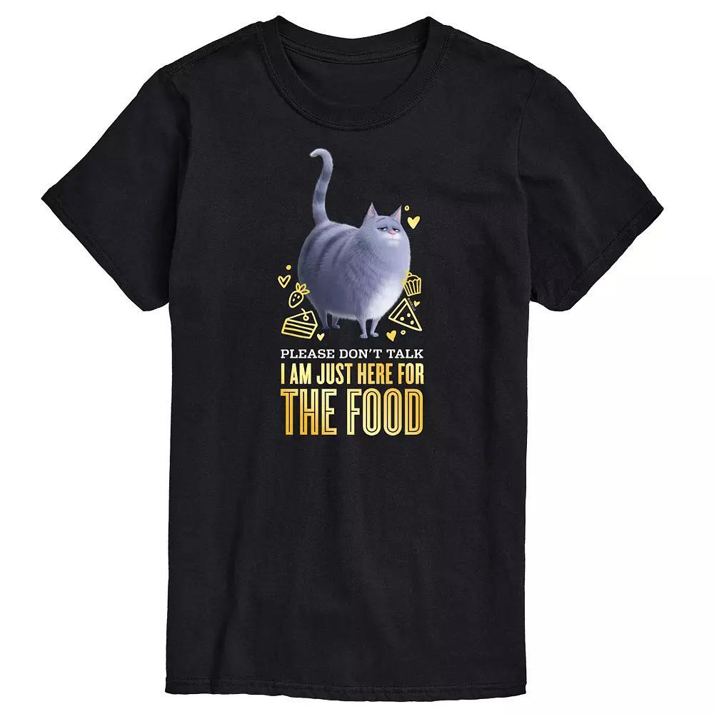 Mens The Secret Life of Pets Please Dont Talk Graphic Tee Product Image
