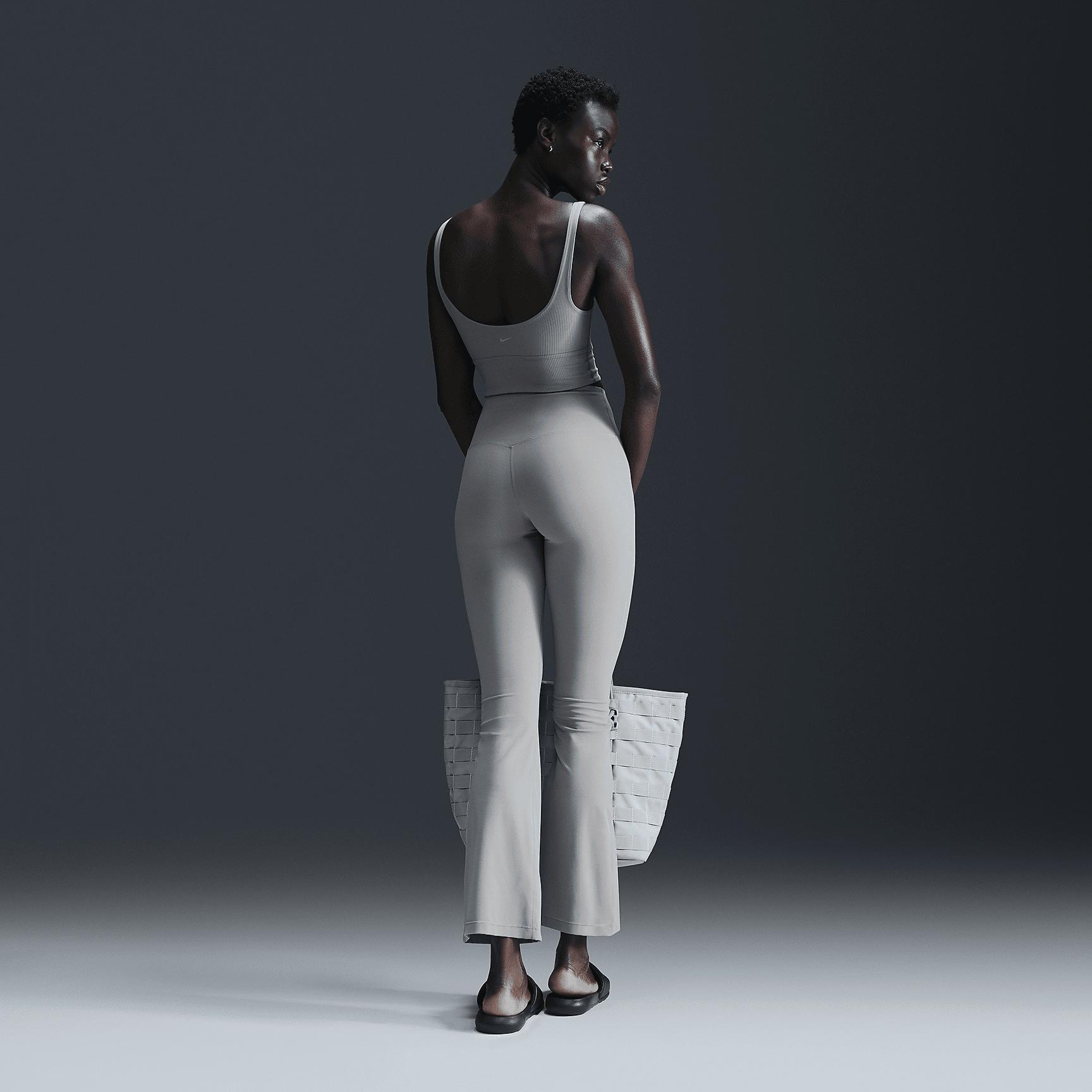 Nike Zenvy Rib Women's Light-Support Padded Longline Sports Bra Product Image