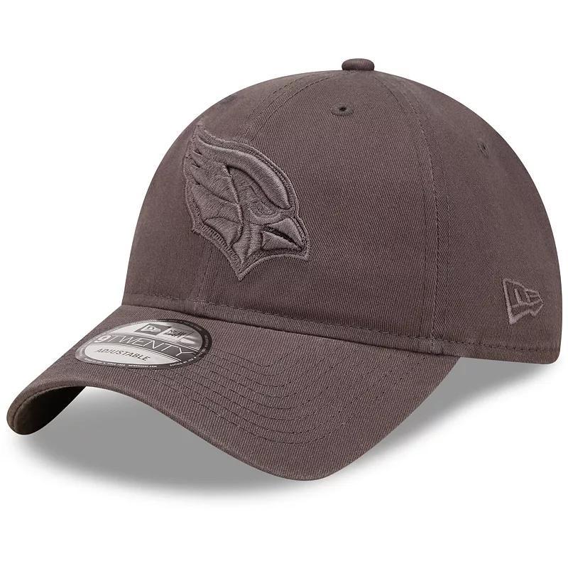 Mens New Era Graphite Arizona Cardinals Core Classic 2.0 Tonal 9TWENTY Adjustable Hat Product Image