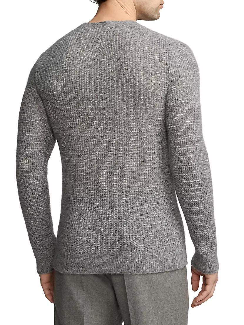 Cashmere-Silk Long-Sleeve Sweater Product Image