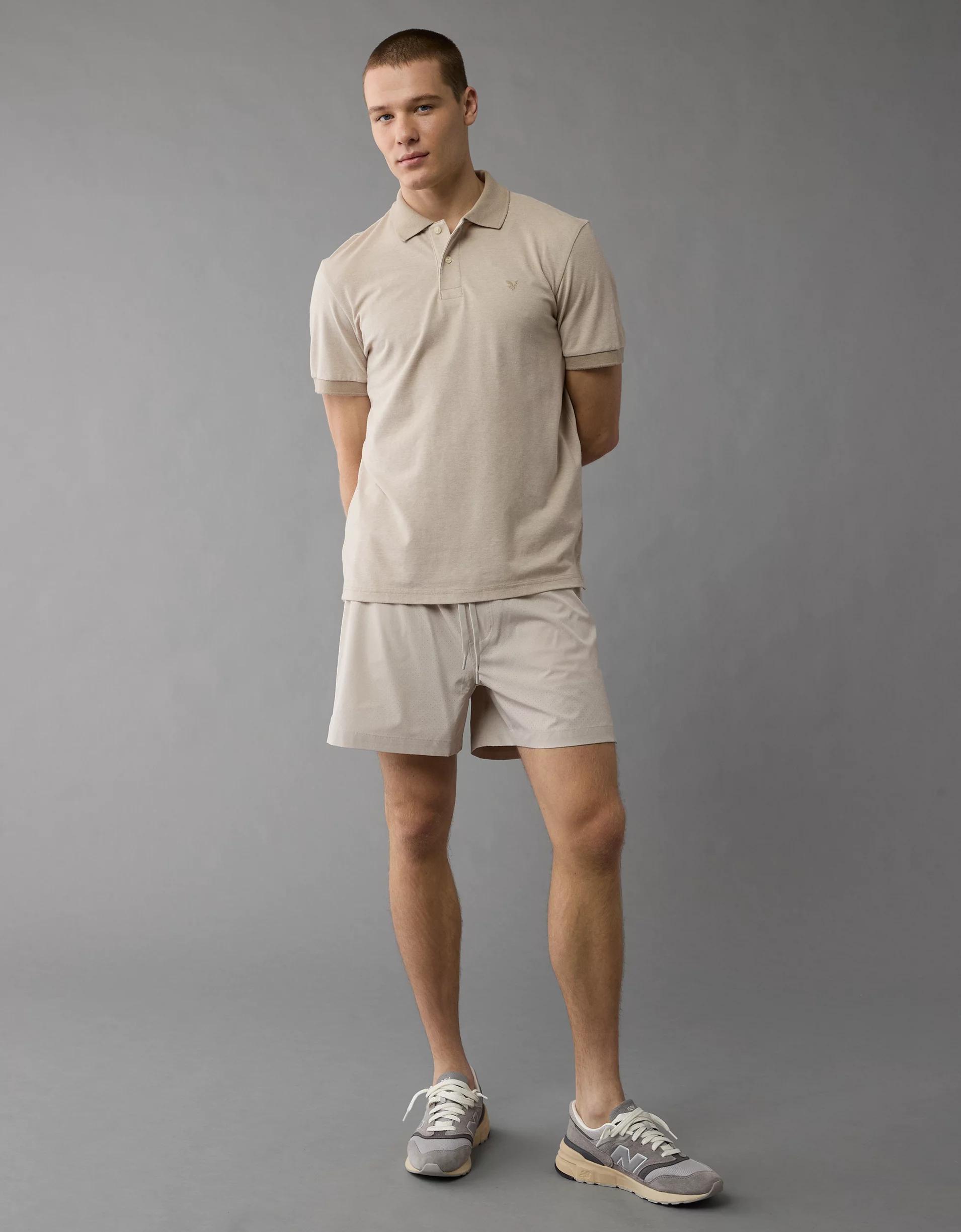 AE Club Pique Polo Shirt Product Image