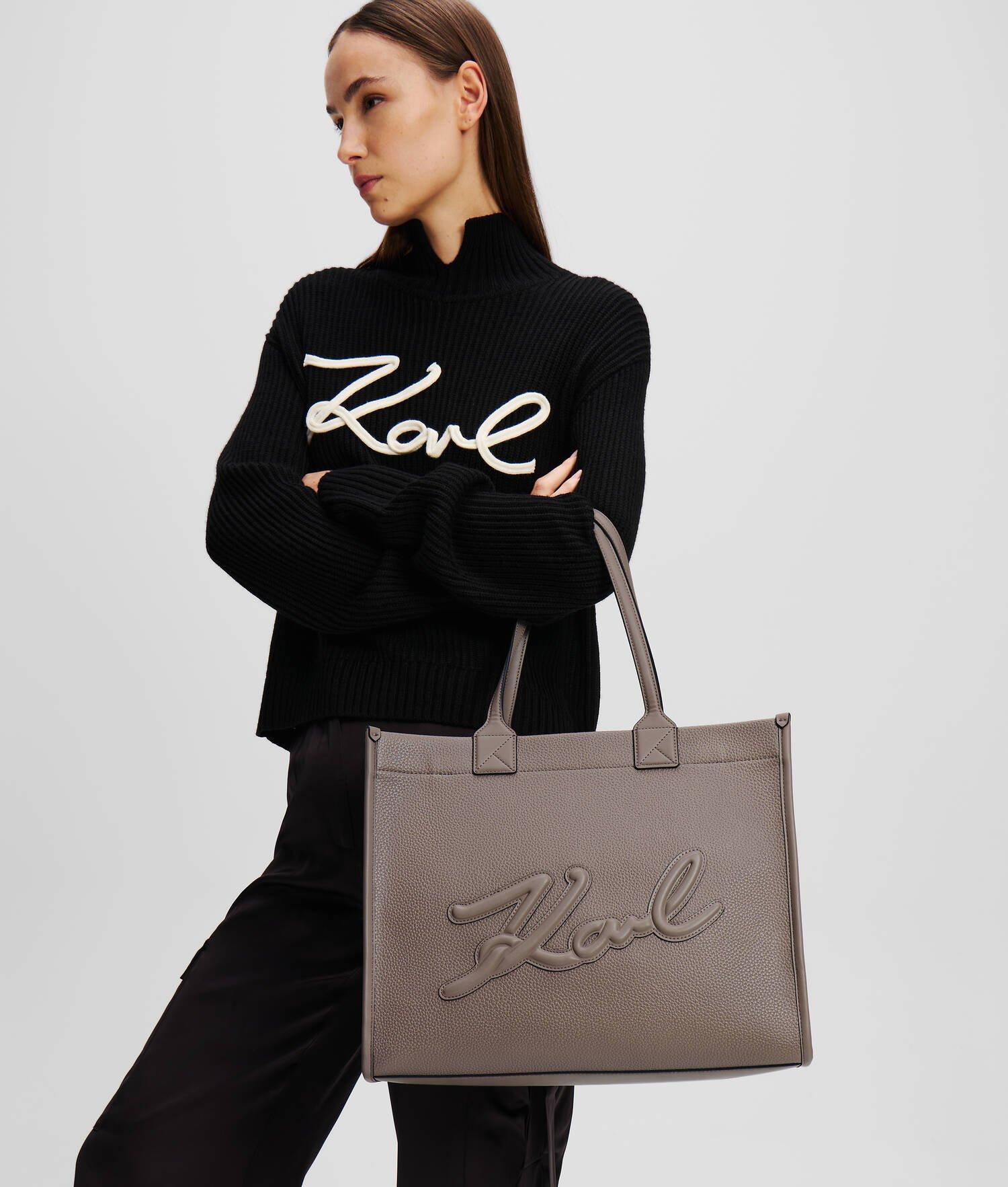 K/SKUARE GRAINY LARGE TOTE BAG Product Image
