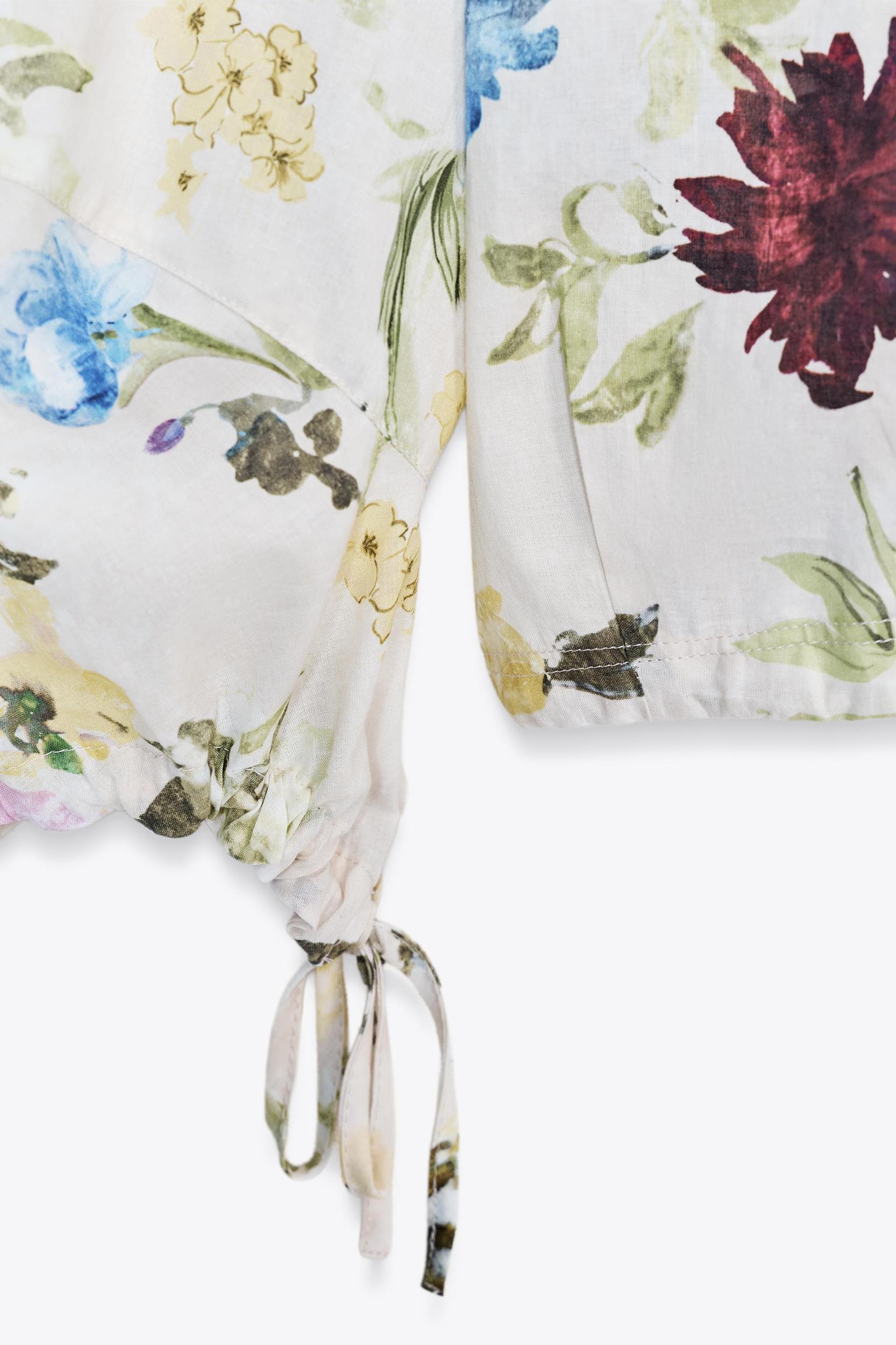 ZW COLLECTION FLORAL PRINT SHIRT Product Image