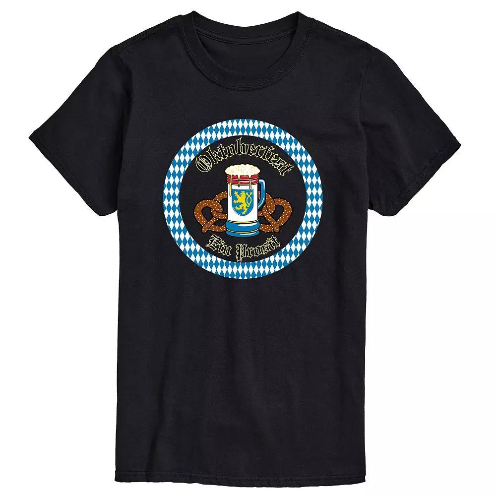 Big & Tall Oktoberfest Ein Prosit Graphic Tee, Mens Product Image