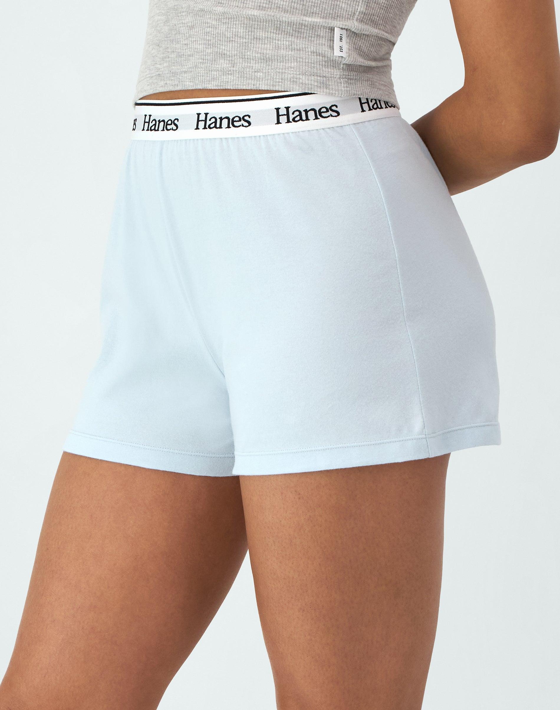 Hanes Originals Comfywear Womens Sleep Shorts Shelton Red M Product Image