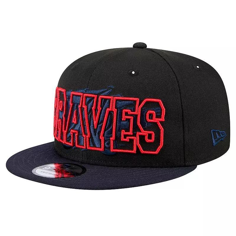 Men's New Era Black/Black Cleveland Guardians 59FIFTY Fitted Hat, Size: 7 1/4, Grd Black Product Image