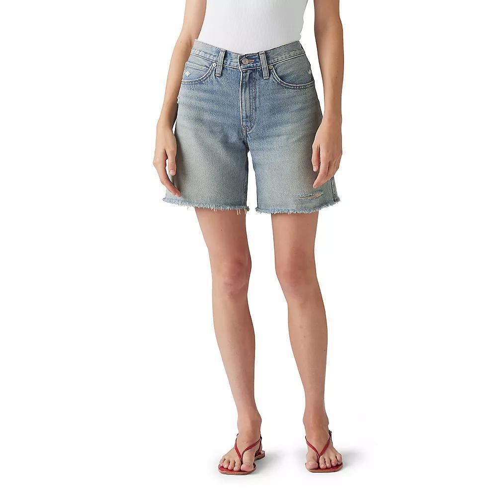 Women's Levi's® '94 Baggy Jean Shorts, Size: 30(US 10)Medium, Roll It Up Clean Product Image