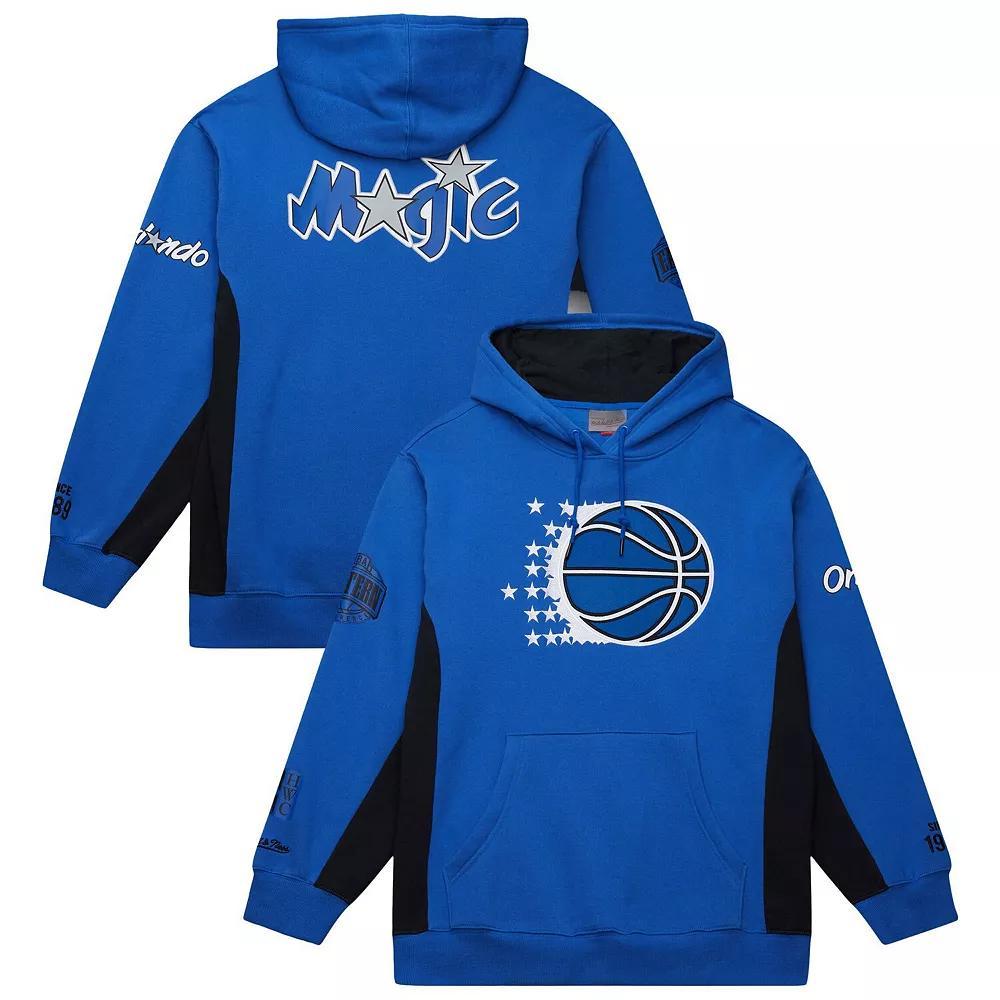 Men's Mitchell & Ness Blue Orlando Magic Hardwood Classics Team Origins Fleece Pullover Hoodie, Size: Large, Mag Blue Product Image
