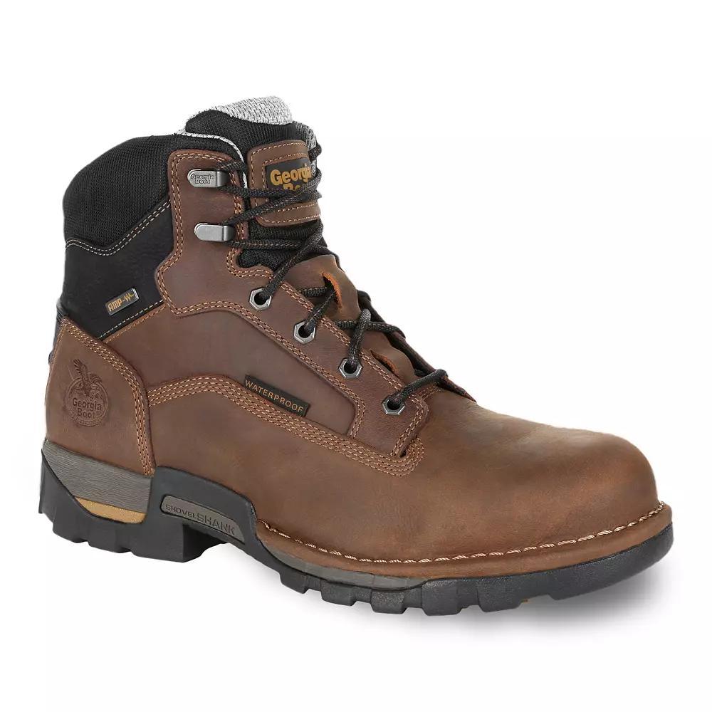 Georgia Boots Eagle One Men's Waterproof Ankle Work Boots, Size: 14, Brown Product Image