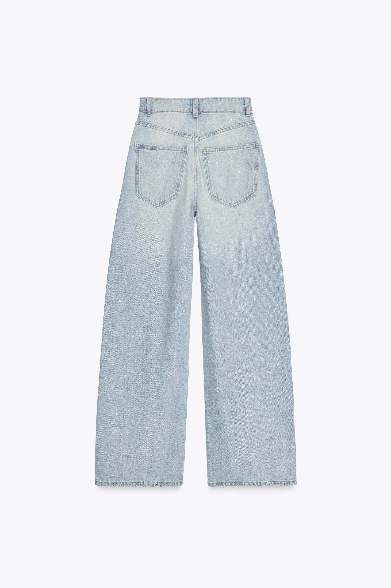 TRF HIGH WAIST EXTRA WIDE LEG JEANS Product Image