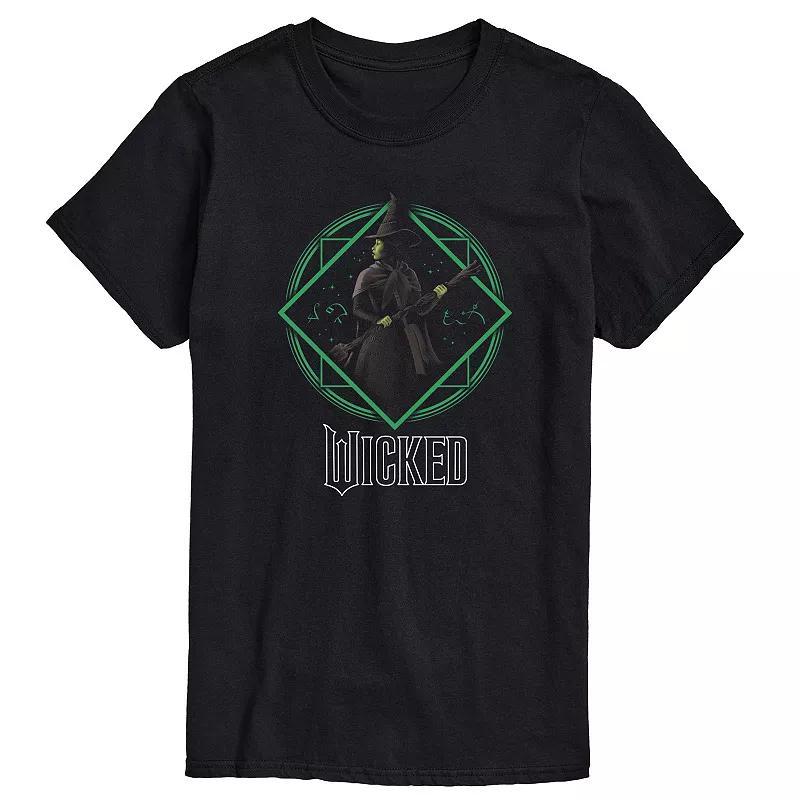 Big & Tall Wicked Elphaba Portrait Graphic Tee, Mens Product Image