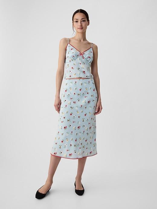 Gap &#215; DÔEN Floral Midi Skirt Product Image