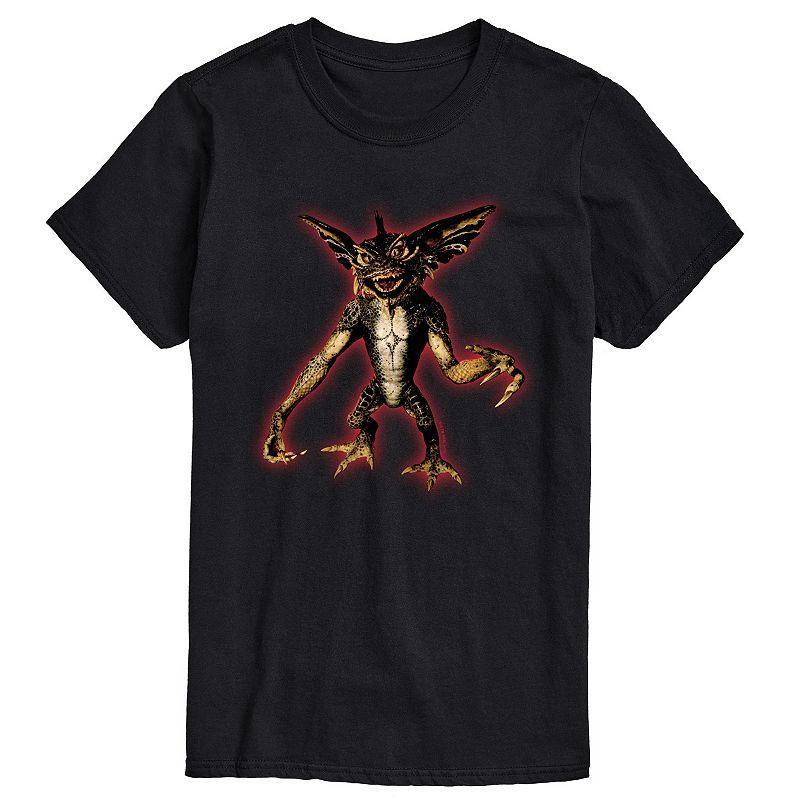 Big & Tall Gremlins Glowing Gremlin Graphic Tee, Mens Product Image