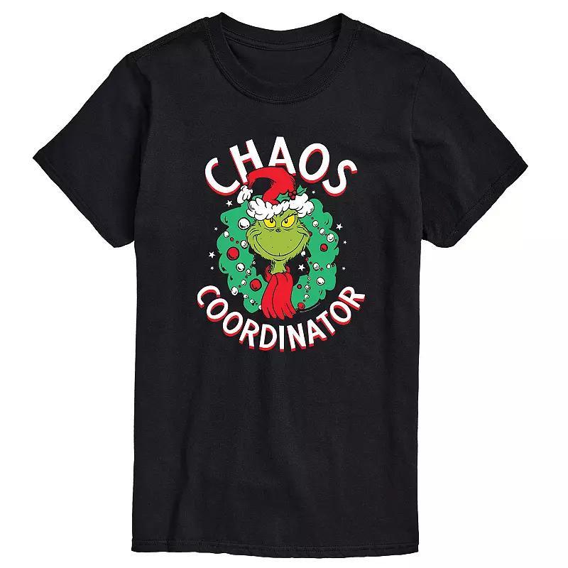 Big & Tall Dr. Seuss Chaos Coordinator, Men's, Size: 3XB, Black Product Image
