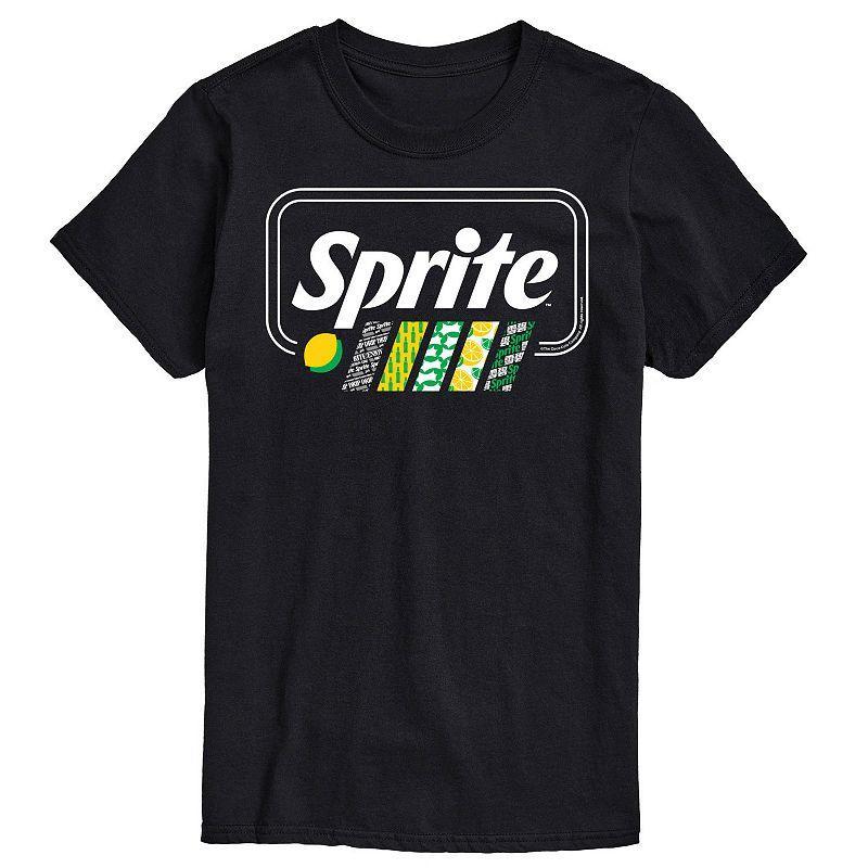 Big & Tall Sprite Pattern Stripes Graphic Tee, Mens Product Image