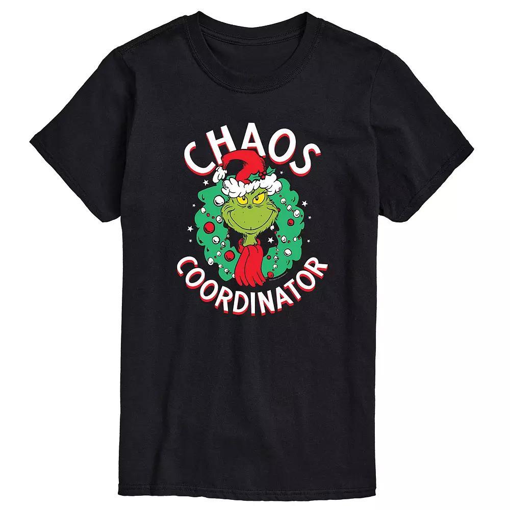 Big & Tall Dr. Seuss Chaos Coordinator, Men's, Size: 3XB, Black Product Image