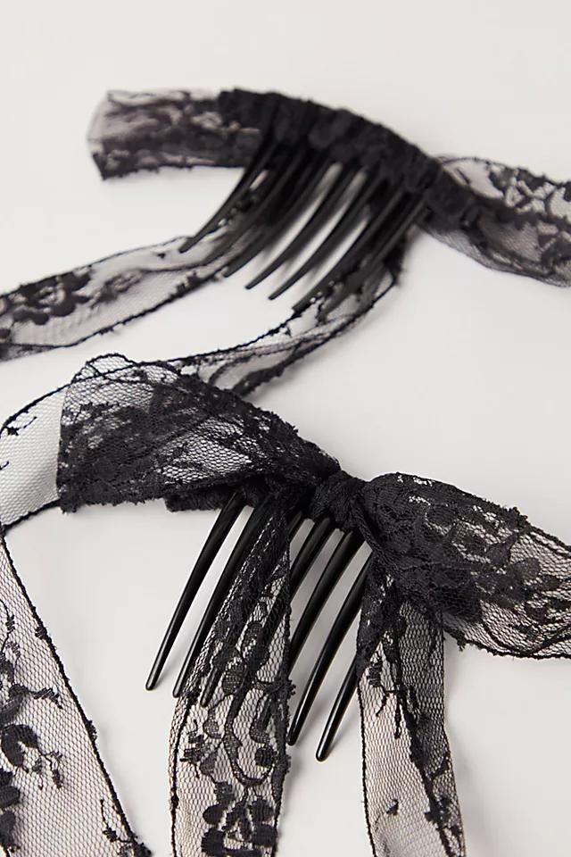 Kara Lace Bow Set Of 2 Product Image