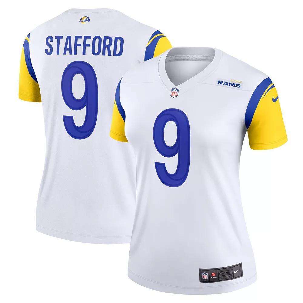 Women's Nike Matthew Stafford White Los Angeles Rams Legend Jersey, Size: Small Product Image