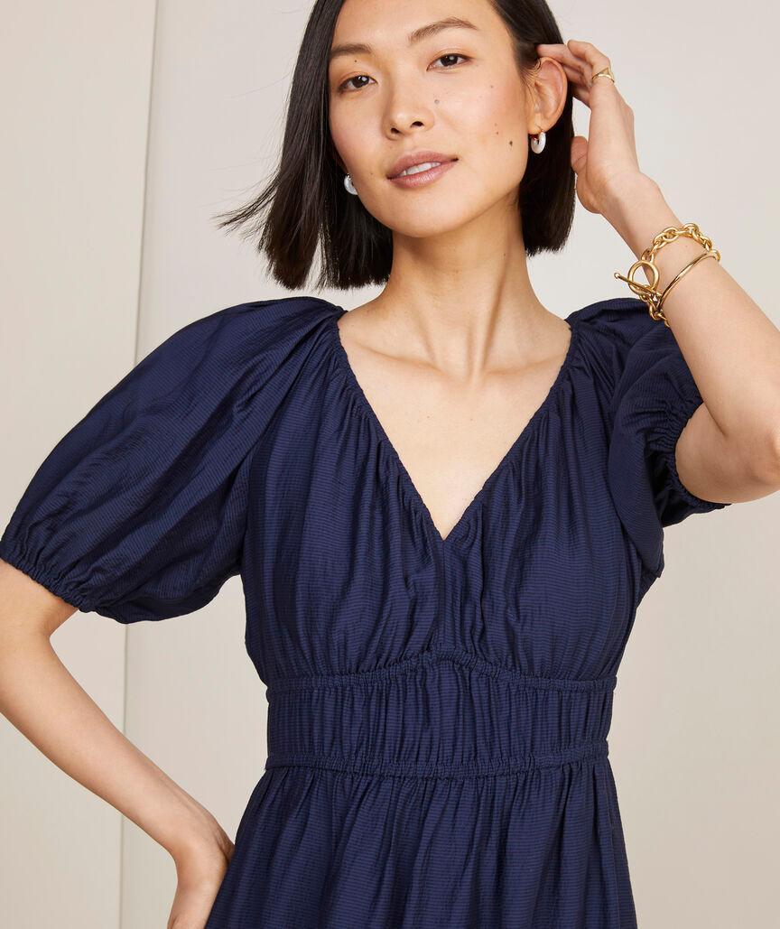 Marina Puff-Sleeve Mini Dress Product Image