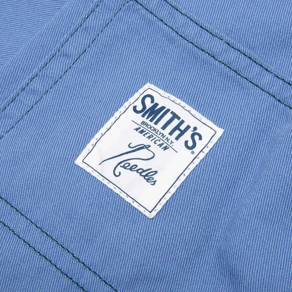 Needles x SMITH'S Cotton Twill Painter Pant - Sax Male Product Image