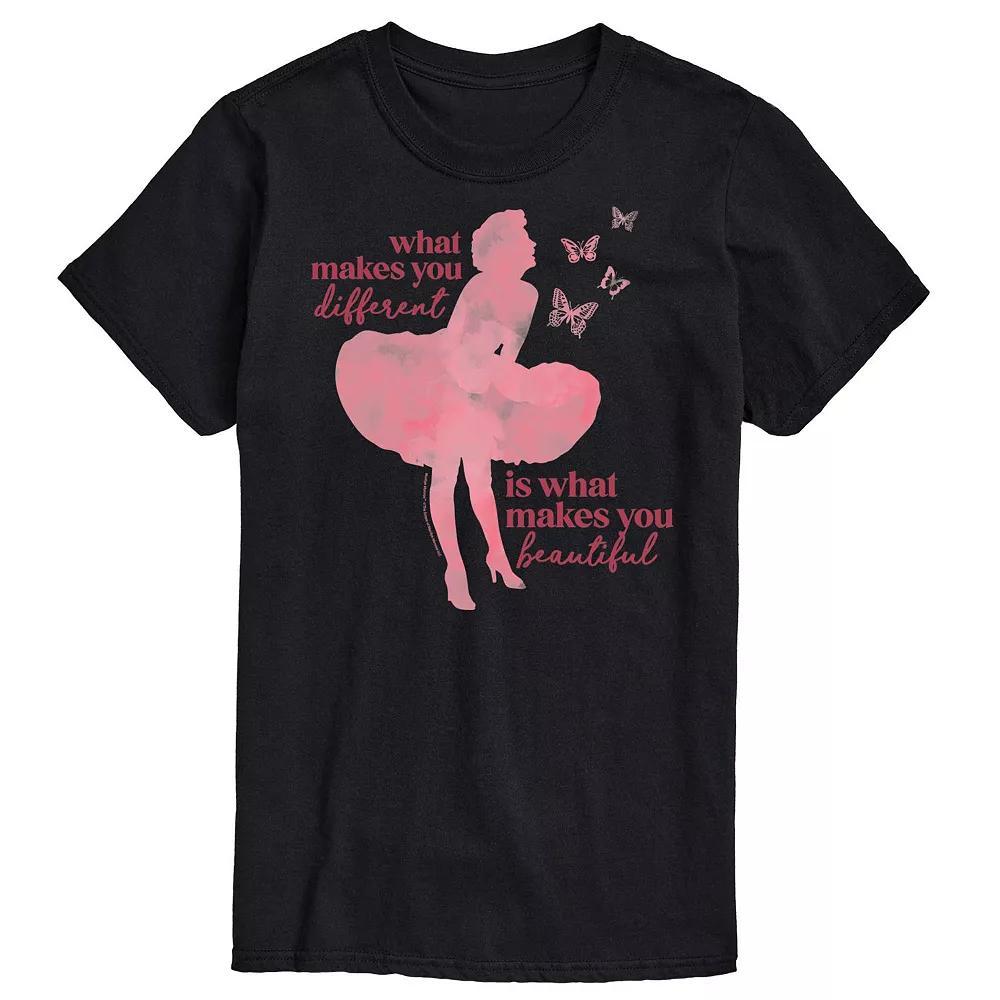 Mens Marilyn Monroe Makes You Beautiful Tee Product Image