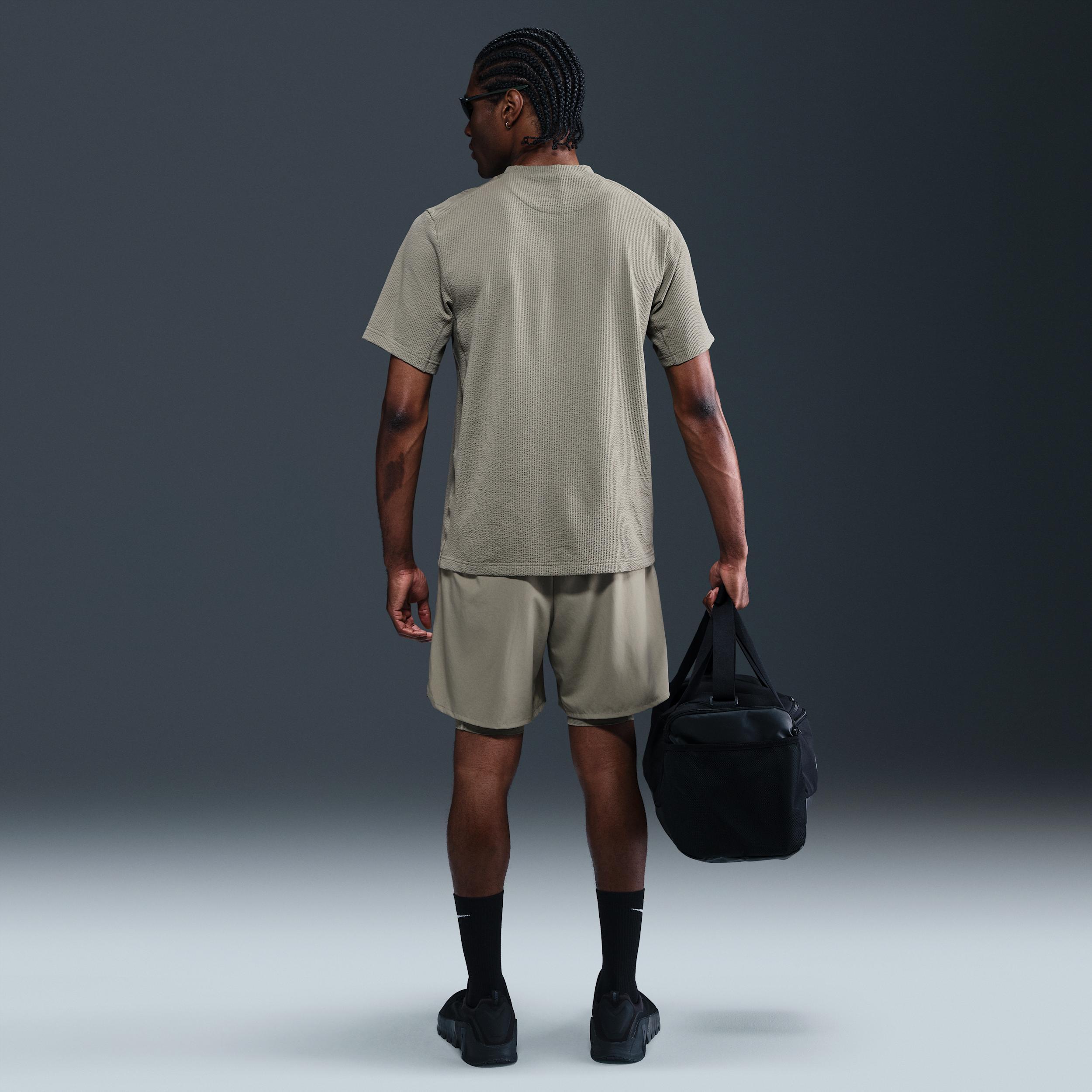 Nike Men's Primary Dri-FIT Seersucker Short-Sleeve Versatile Top Product Image