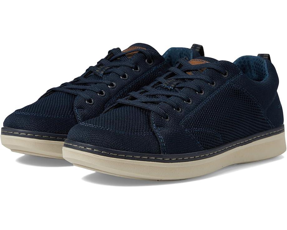 Ponte Knit Moc Toe Sneakers Hybrid Oxford Casual Lightweight Athletic Style Lace Up Product Image