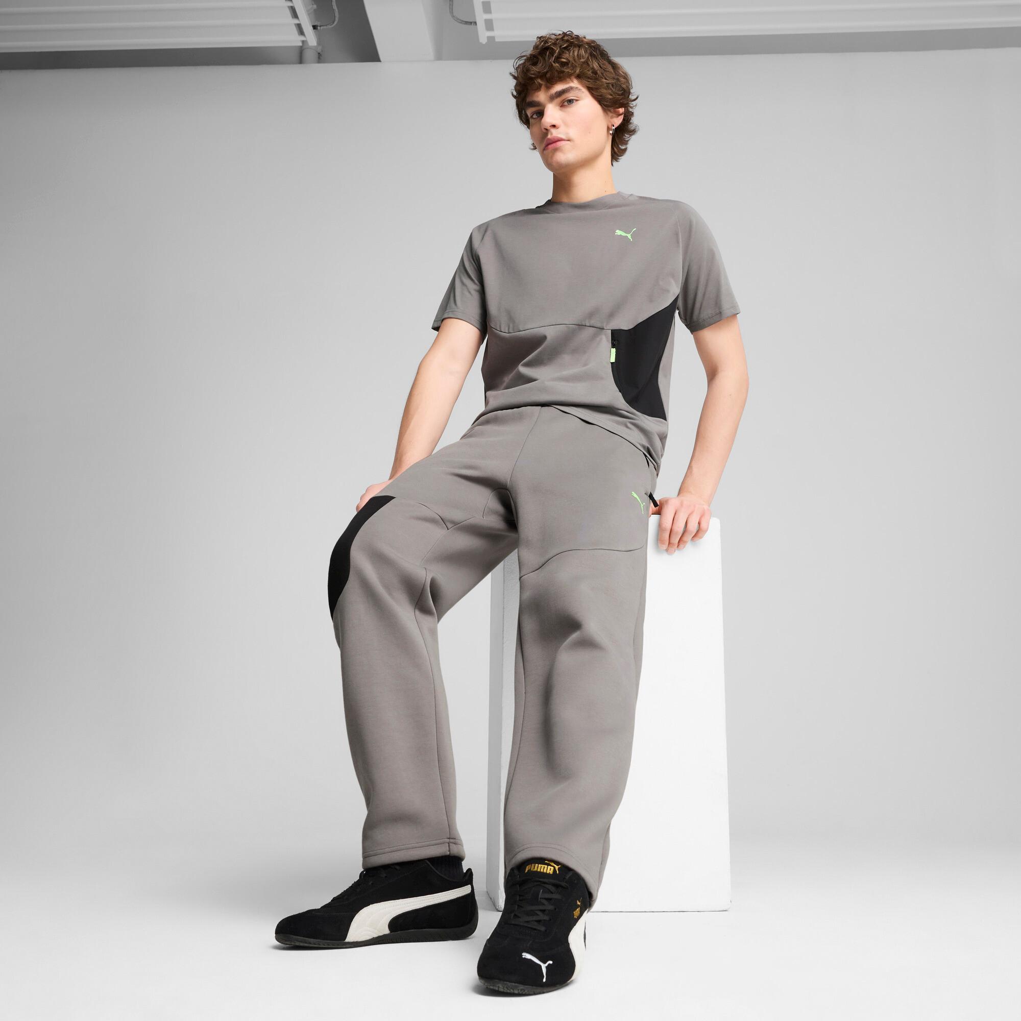 PUMATECH Men's Track Pants in Grey Product Image