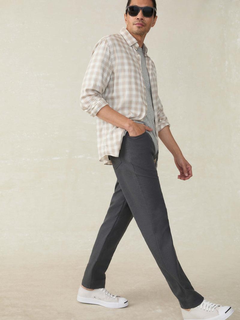 Movement™ Linen 5-Pocket Pant - Washed Black Product Image