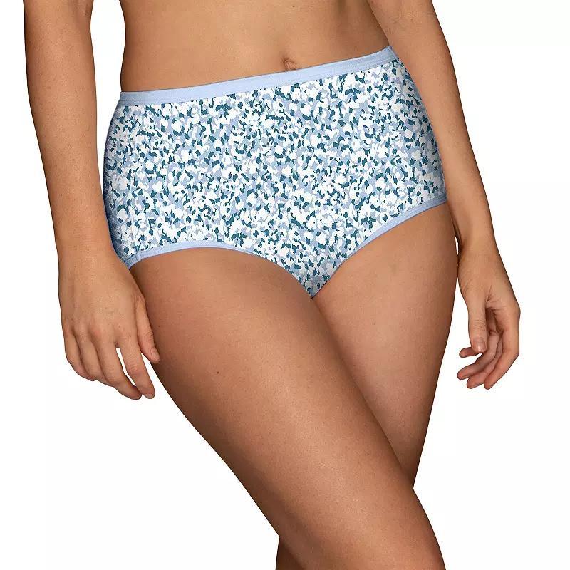 Women's Vanity Fair Lingerie® Illumination Brief Panty 13109, Tranquil Lace Print Product Image