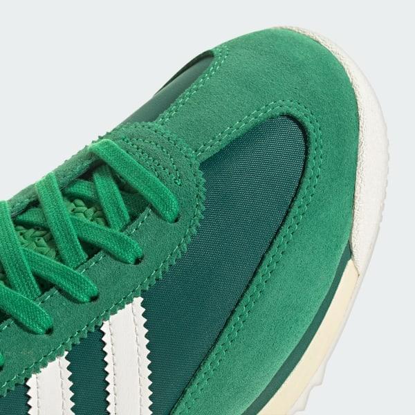 adidas Gender Inclusive SL 72 RS Sneaker in Green/white/collegiate Green at Nordstrom, Size 12.5 Women's Product Image