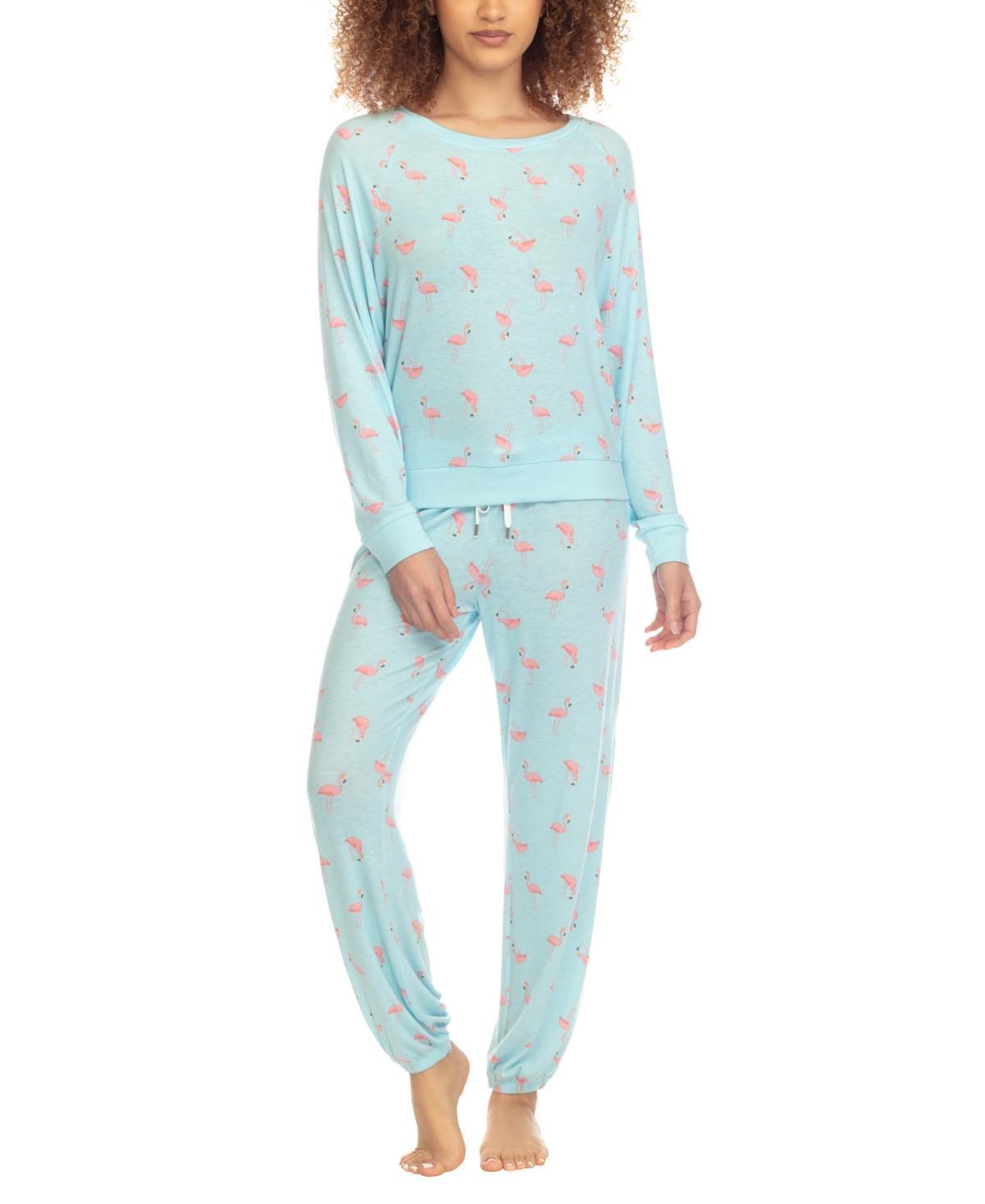 Honeydew Womens Printed Brushed Jersey Lounge Set Product Image