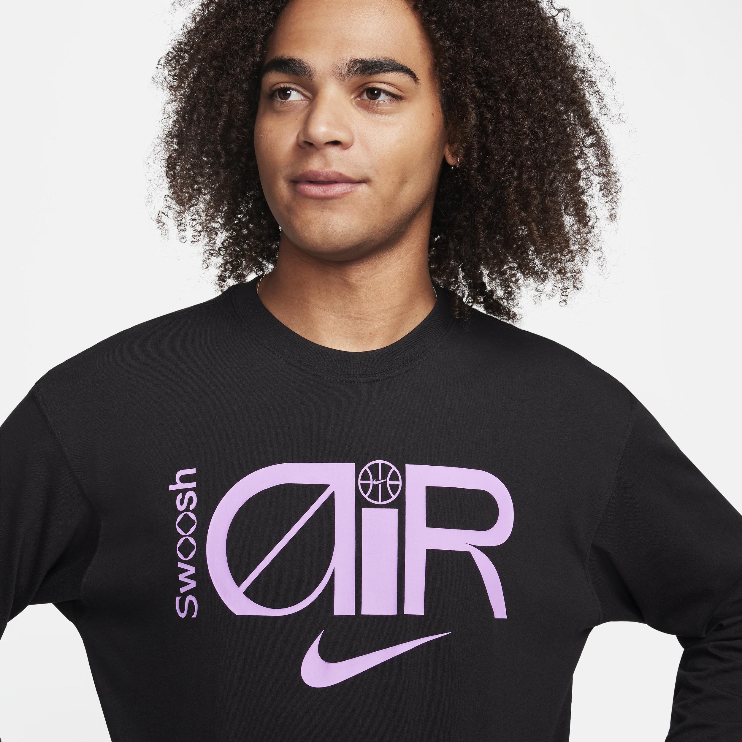 Nike Men's Max90 Long-Sleeve Basketball T-Shirt Product Image