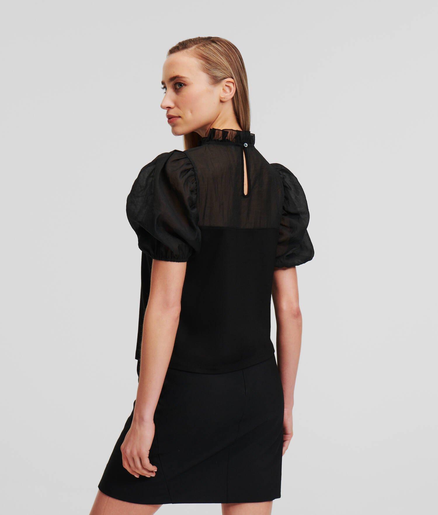 ORGANZA PANELED TOP Product Image