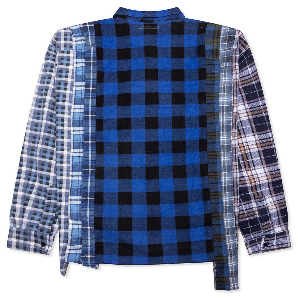 7 Cuts Wide Flannel Shirt - Assorted Male Product Image