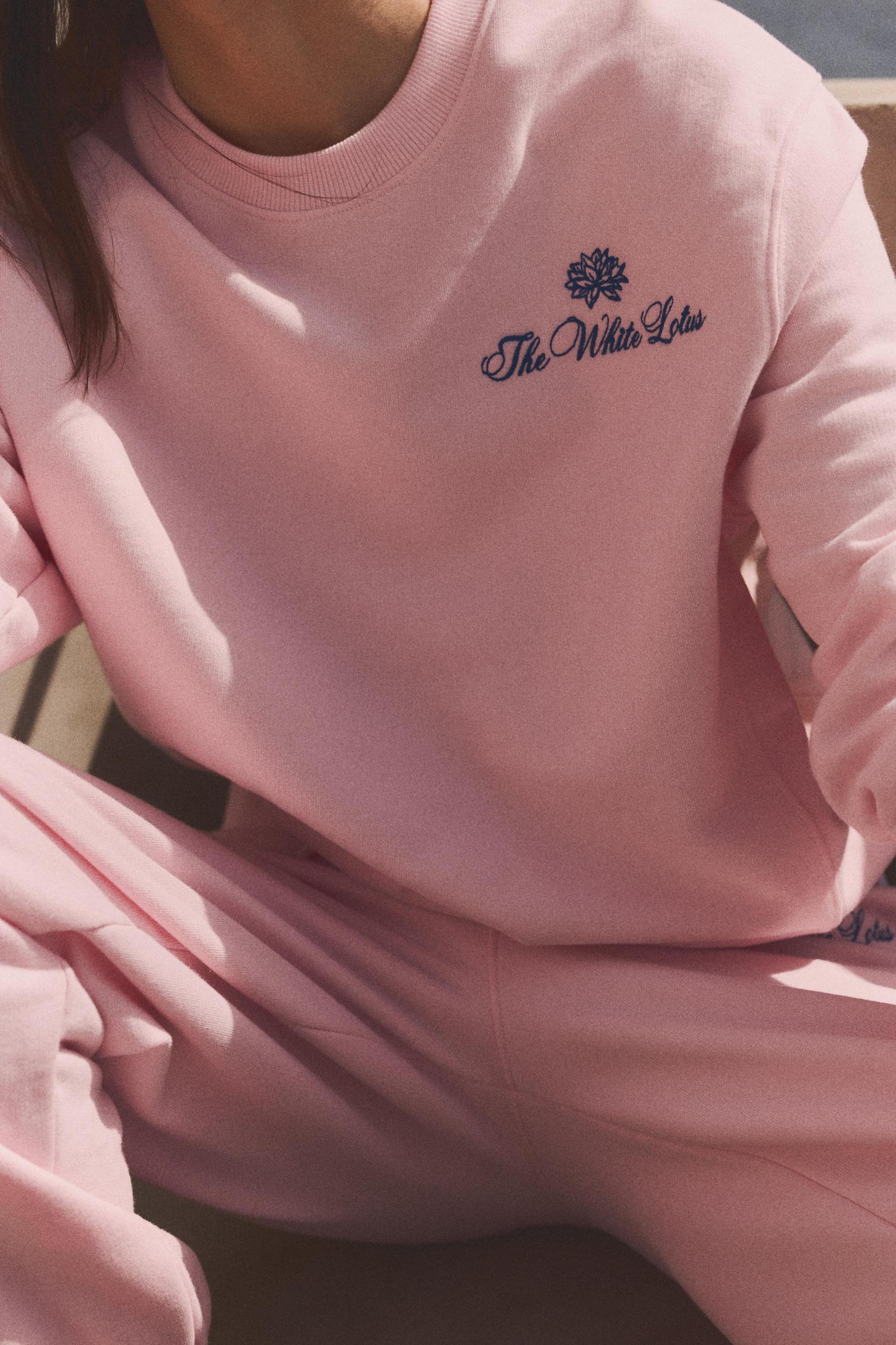 THE WHITE LOTUS FLEECE SWEATSHIRT Product Image