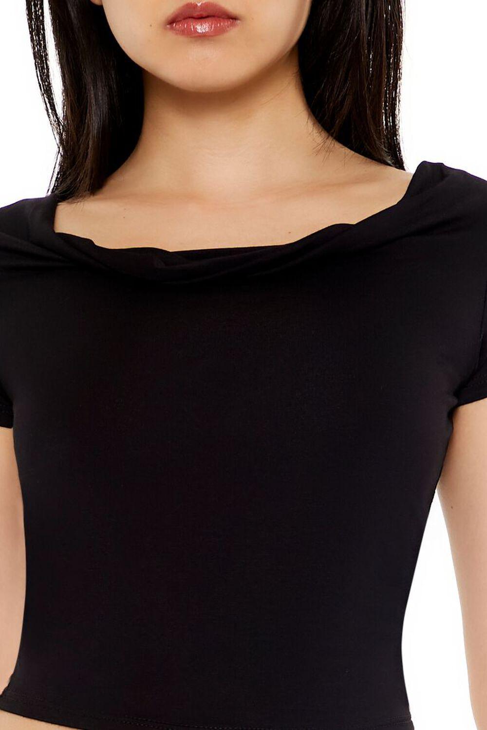 Cowl Cropped Tee | Forever 21 Product Image
