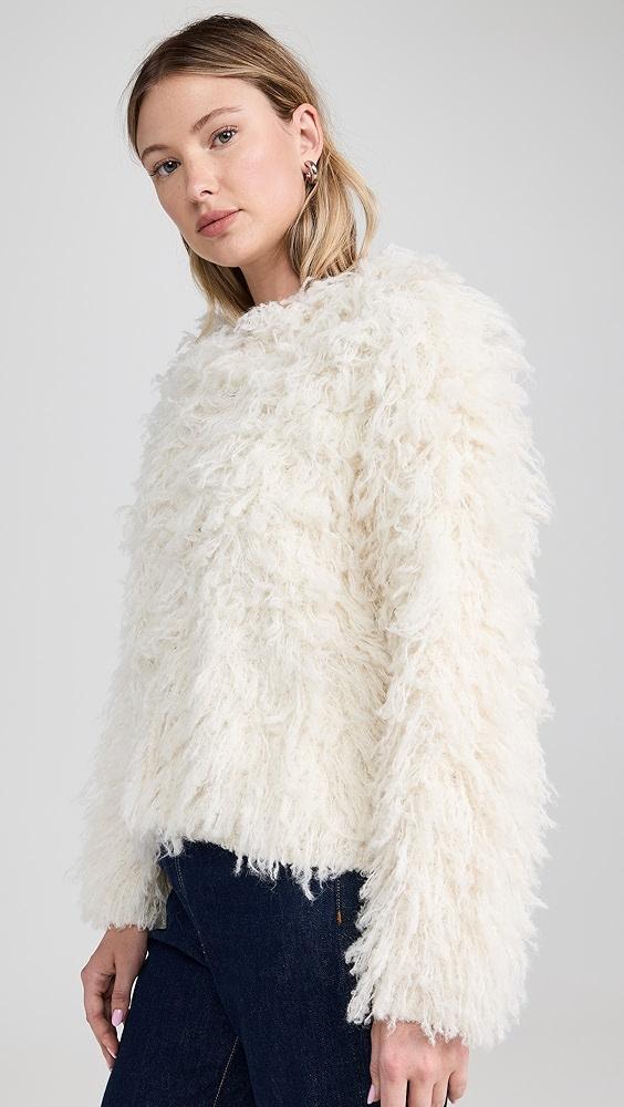 THE GREAT. The Boucle Loop Cardigan | Shopbop Product Image