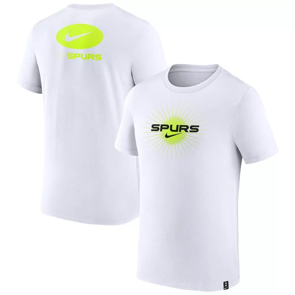 Men's Nike White Tottenham Hotspur Voice T-Shirt, Size: XL, Tot White Product Image