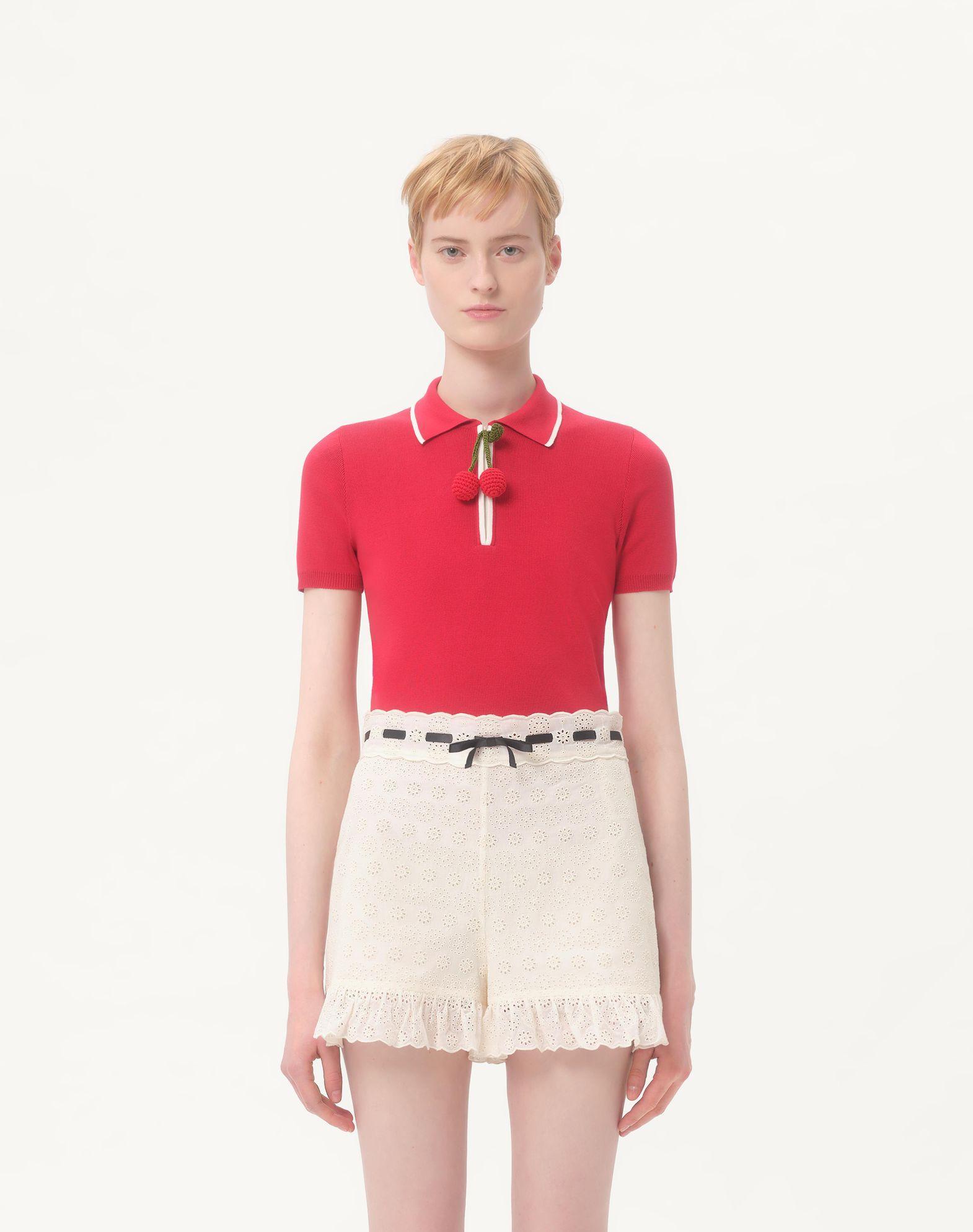 Cotton Top With Cherry Product Image