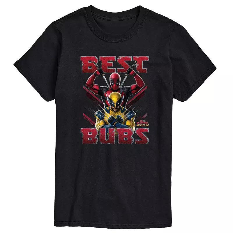 Mens Marvel Deadpool & Wolverine Best Bubs Graphic Tee Product Image