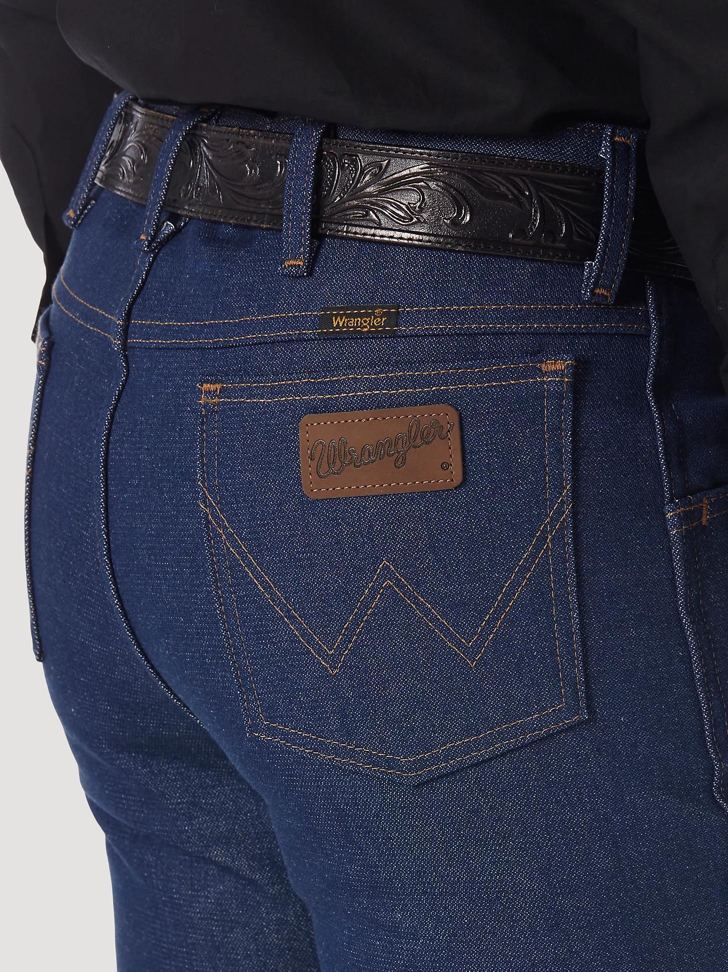 Wrangler® Cowboy Cut® Bootcut Jean Rigid - Slim Fit Jean | Men's JEANS | Wrangler® Product Image